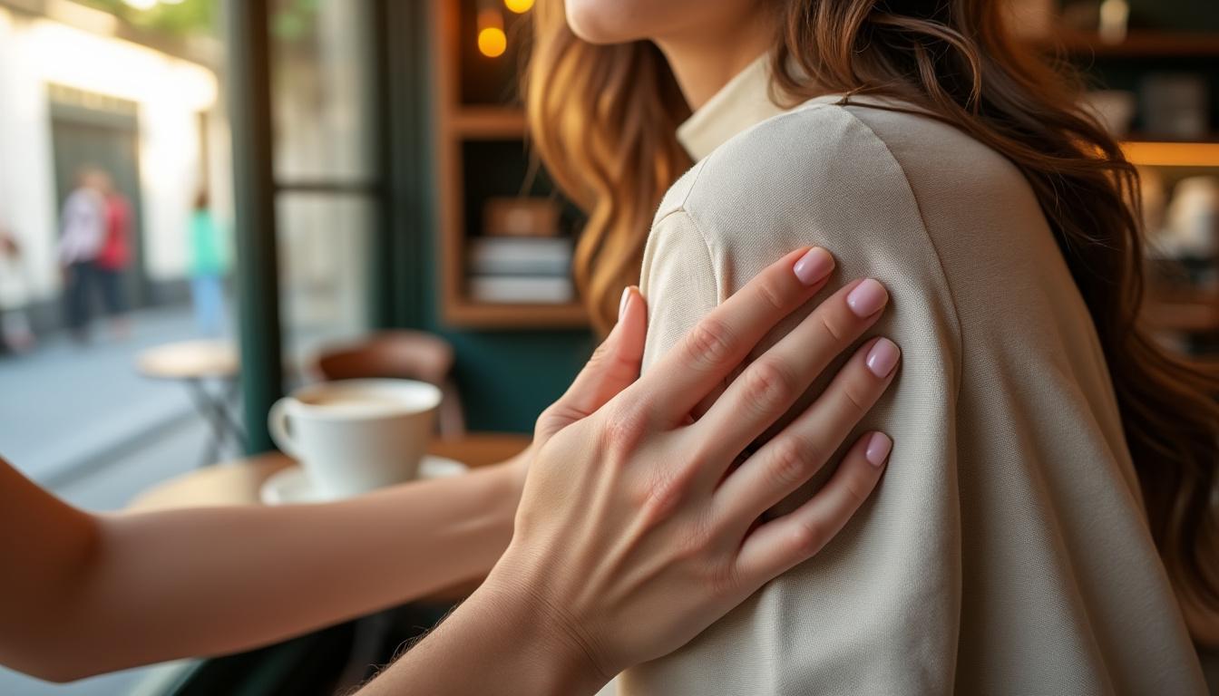 découvrez la signification de toucher l'épaule d'une femme : gestes, émotions et intentions derrière ce contact.