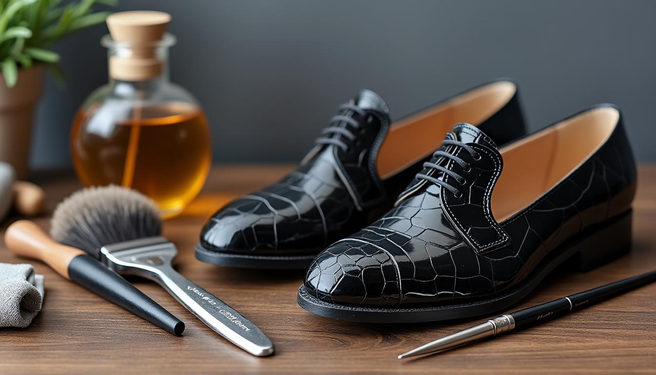 découvrez comment réparer efficacement vos chaussures vernies craquelées pour leur redonner éclat et durabilité.