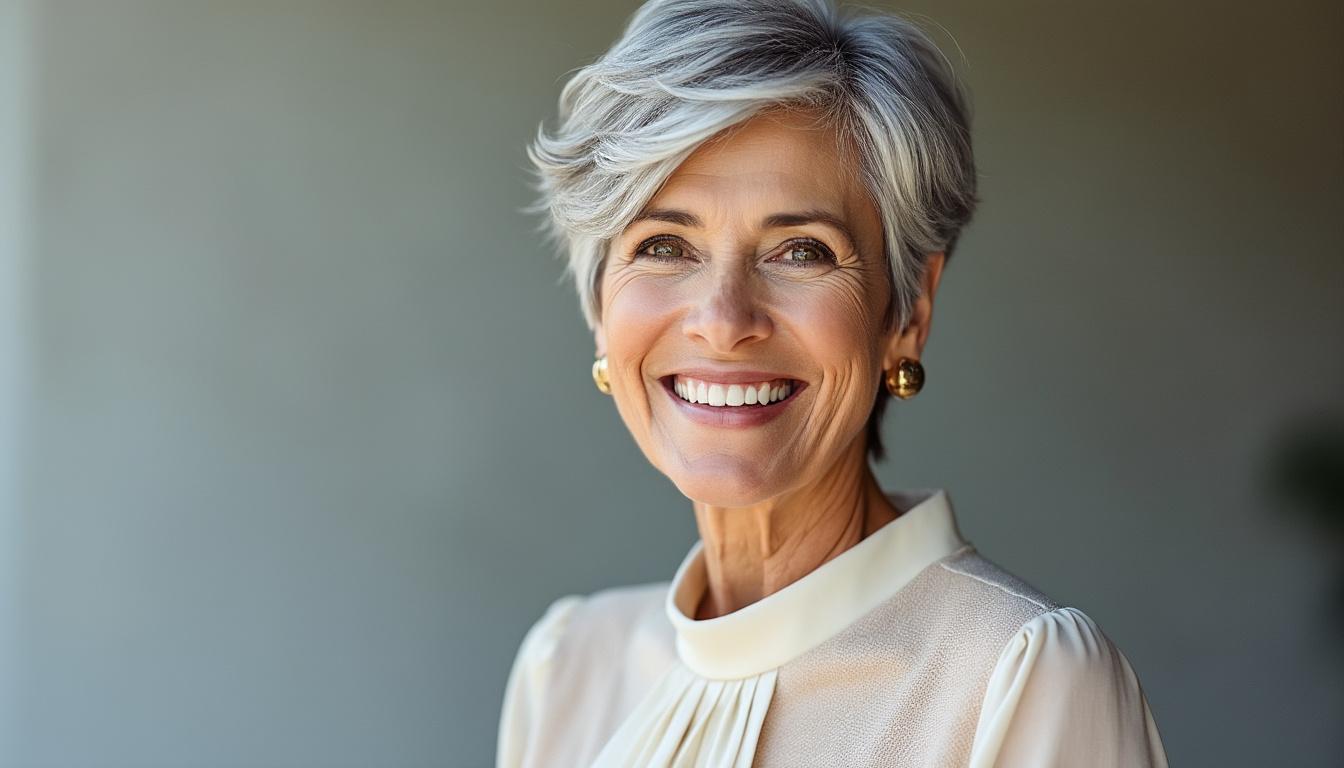 découvrez des idées de coiffures élégantes et modernes pour femme de 60 ans épanouie, mettant en valeur votre beauté naturelle et votre confiance.