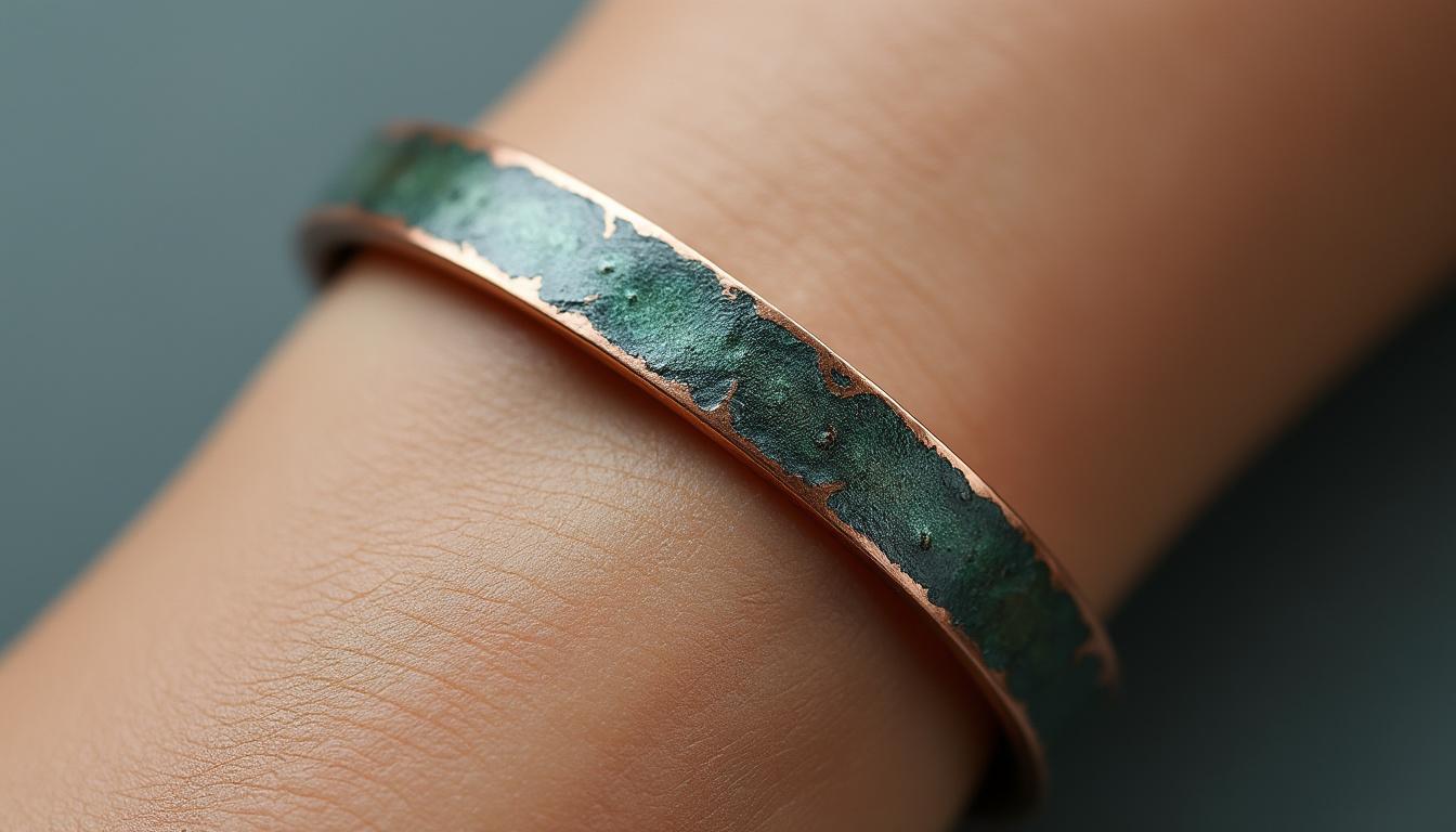 découvrez les risques potentiels liés au port d'un bracelet en cuivre et les précautions à prendre pour éviter tout danger pour la santé.