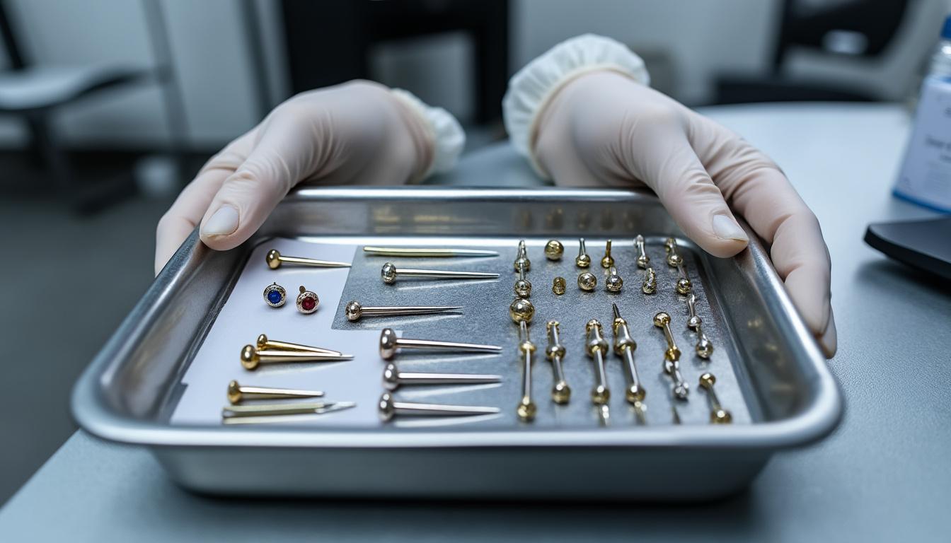 découvrez notre collection de piercings capuchon, alliant style et originalité pour sublimer votre look avec élégance.