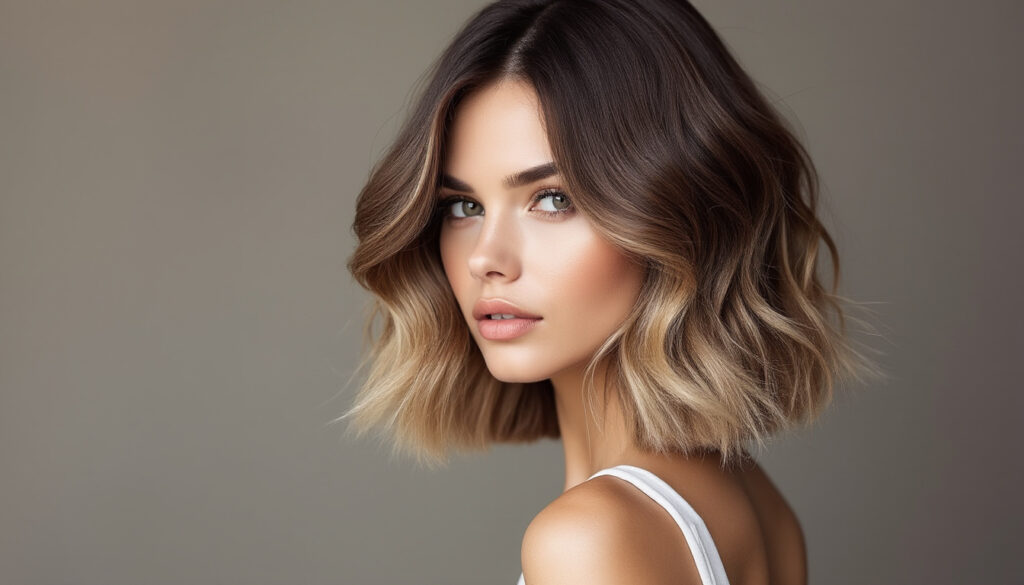 découvrez notre coupe mi-long dégradé, une coiffure moderne et élégante qui sublime votre style avec des dégradés subtils pour un effet naturel et dynamique.