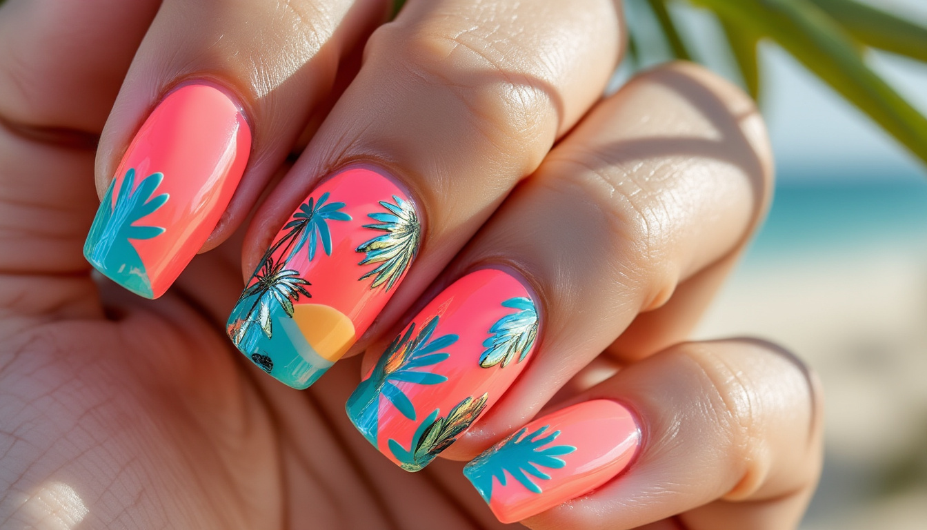 découvrez nos idées d'ongles flashy pour l'été, avec des couleurs vibrantes et des designs tendance pour un look estival irrésistible.