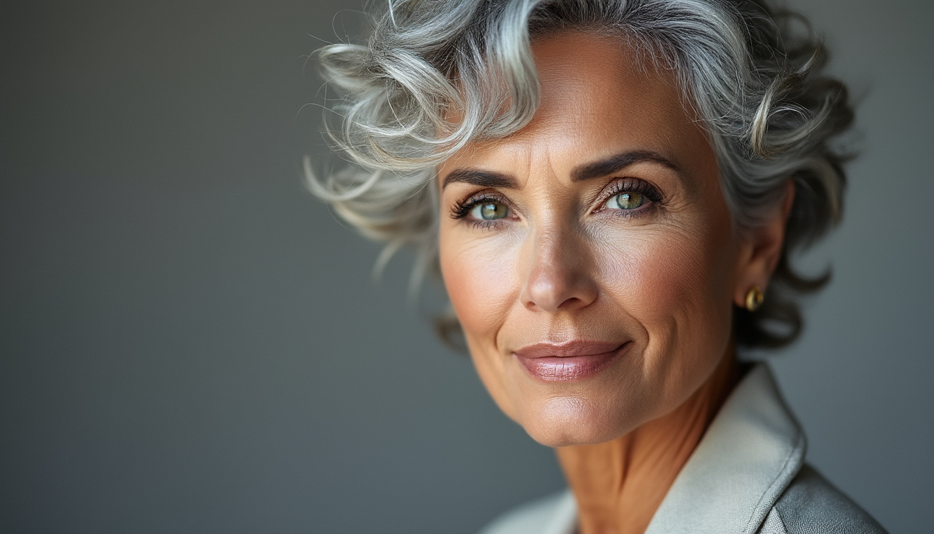 découvrez des coupes courtes frisées élégantes et adaptées aux femmes de 50 ans pour un style moderne et naturel.